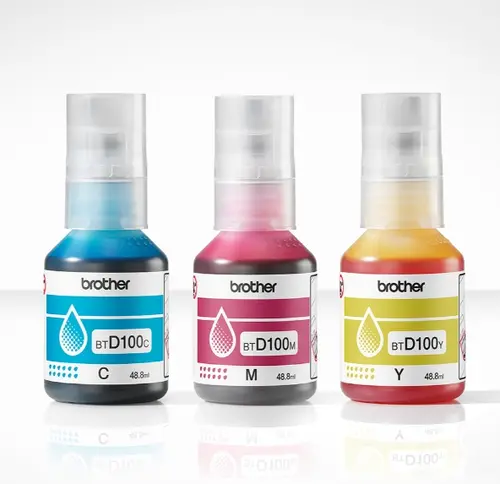 Консуматив, Brother BTD100CLVAL Brother Coloured Multipack Ink Bottles - image 1
