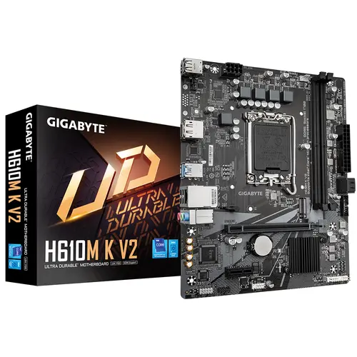 Дънна платка GIGABYTE H610M K V2 DDR5, socket 1700, Micro ATX - image 3