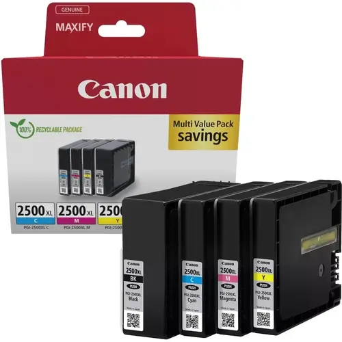 Consumabil, Canon PGI-2500XL BK/C/M/Y Multipack - 1