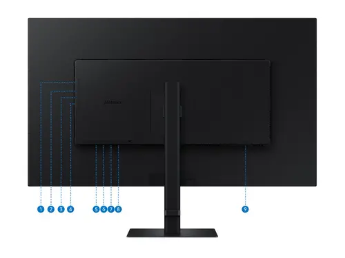 Монитор, Samsung LS37D800UA 37" VA LED ViewFinity S8 S80UD UHD 16:9 350:1 5ms , USB-C 90W, 3xUSB, HDMI Ethernet  Black - image 11