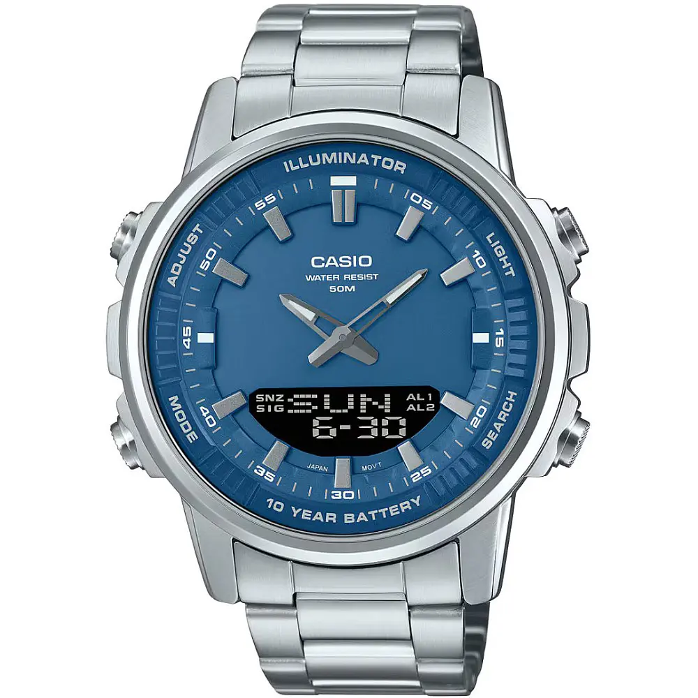 Мъжки дигитален часовник Casio - Casio Collection - AMW-880D-2A1VDF