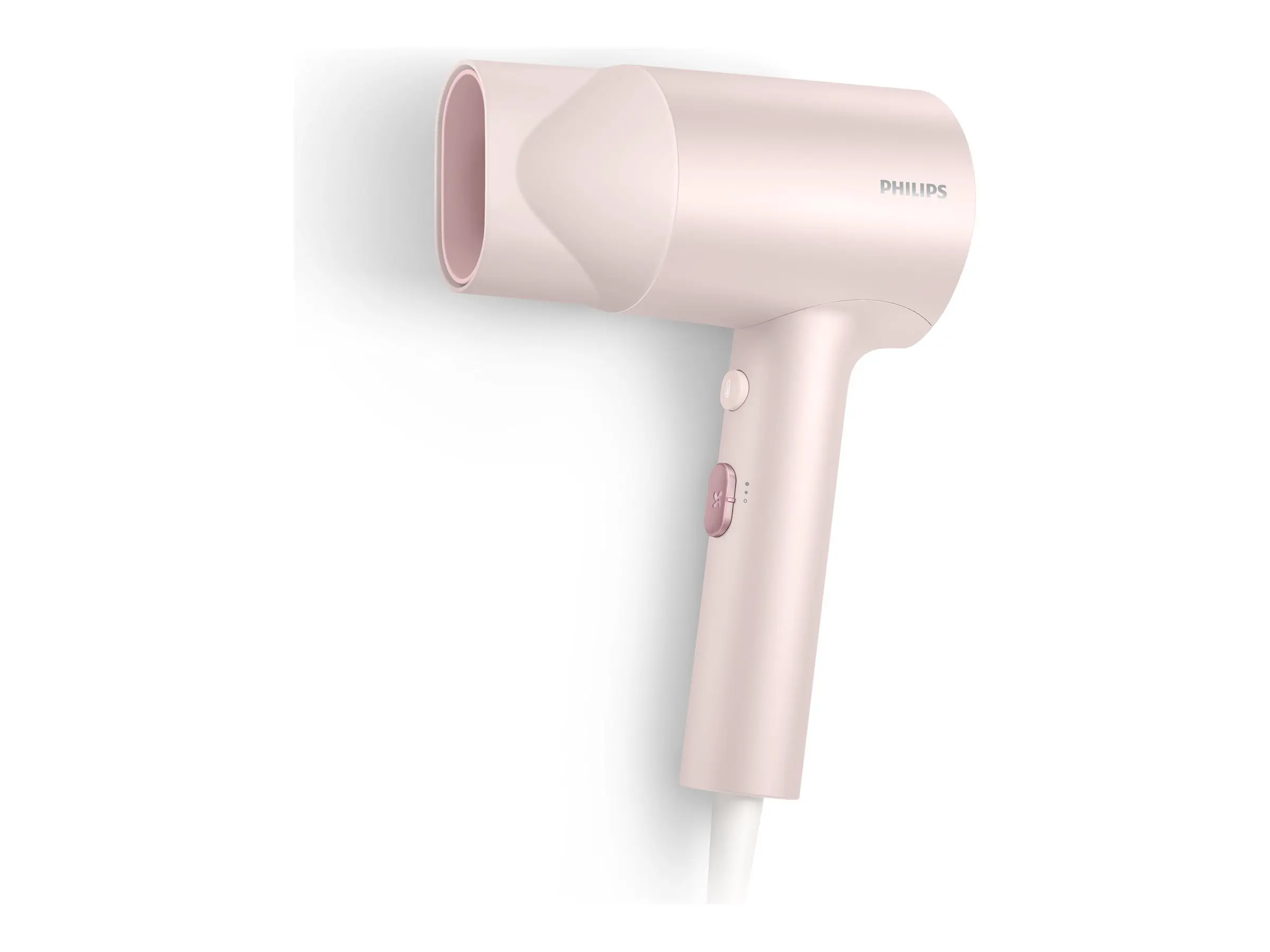 PHILIPS Uscător de păr 1600W 2 setări de temperatură și viteză Îngrijire ionică roz