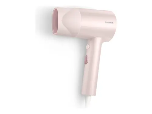 PHILIPS Πιστολάκι μαλλιών 1600W 2 ρυθμίσεις θερμοκρασίας και ταχύτητας Ιοντική φροντίδα ροζ - 1
