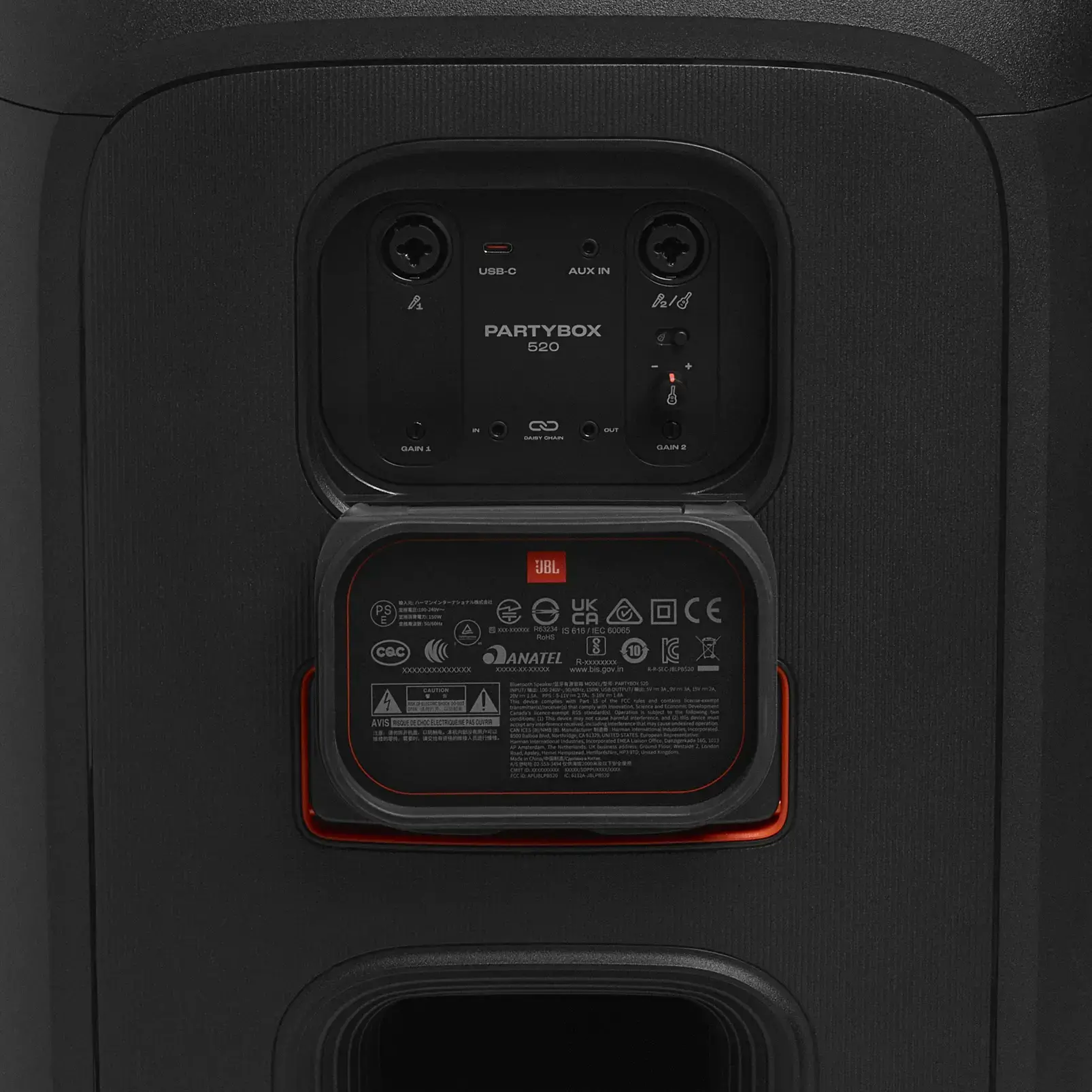 Блутут колона JBL PartyBox Stage 520, 400W RMS- Черно - image 6