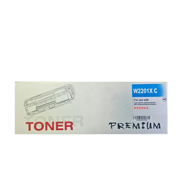 КАСЕТА ЗА HP Color Laserjet PRO 4202/MFP 4302 - HIGH CAPACITY - Cyan - /220X/ - W2201X - PN HT-W2201XC - NEOMAX