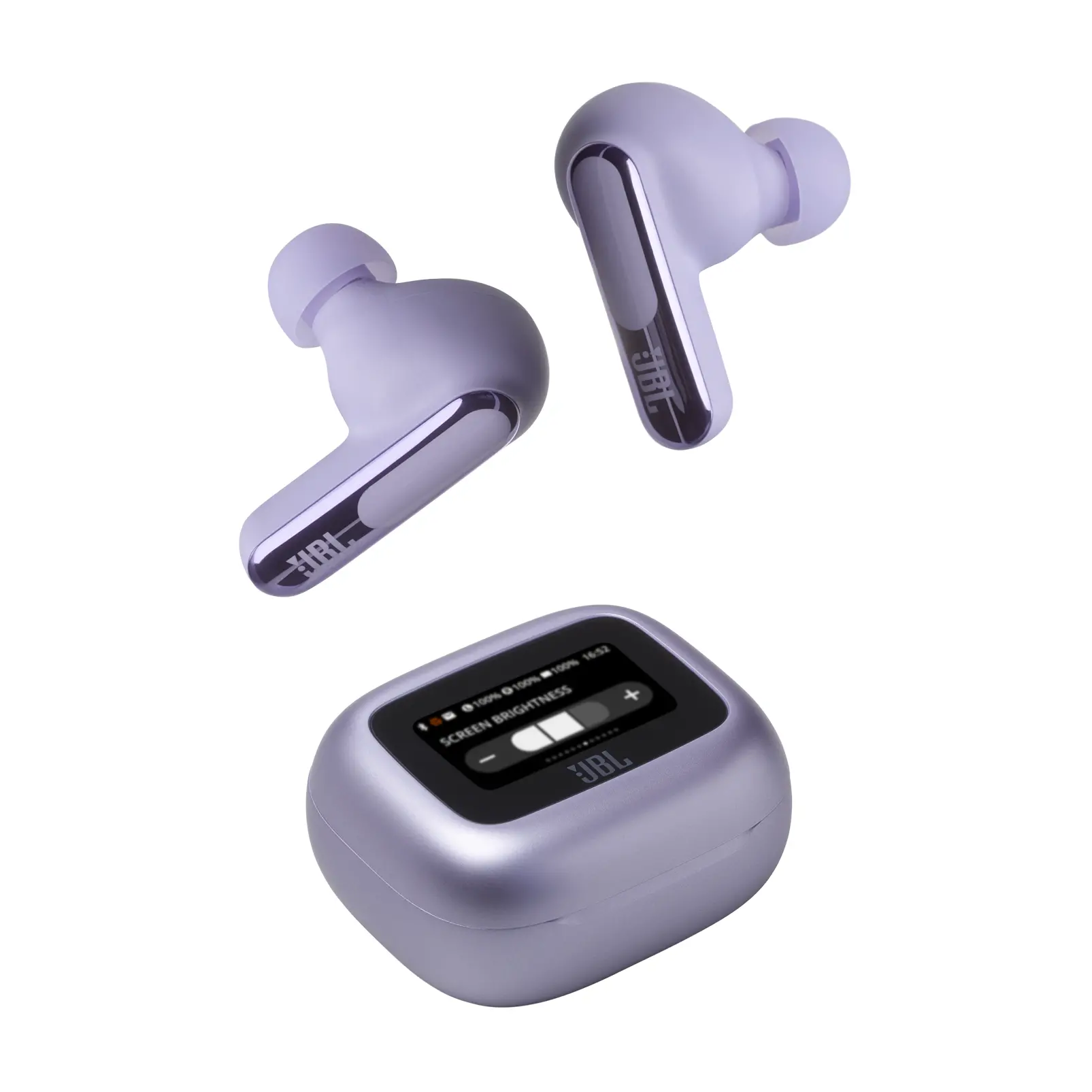 Блутут слушалки-тапи JBL Live Beam 3 - Лилав - image 7