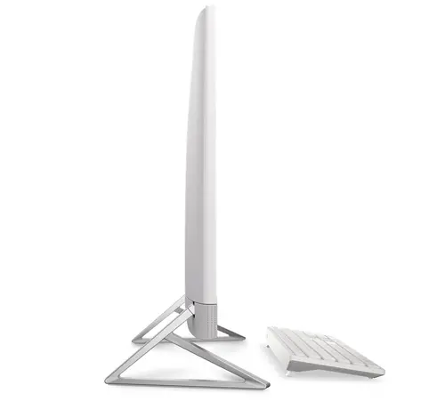 Настолен компютър - всичко в едно, Dell 27 All-in-One EC27250, Intel Core 7 150U(12MB cache, 10 cores, up to 5.4 GHz), 27" FHD (1920x1080) Touch  WVA, 16GB, 2x8GB, DDR5, 5200 MT/s, 1TB M.2 PCIe SSD, GeForce MX570A with 2GB GDDR6, Triangle Stand, 5MP IR Tilt Cam, WiFi 6E+BT, Wireless Kb & - image 3