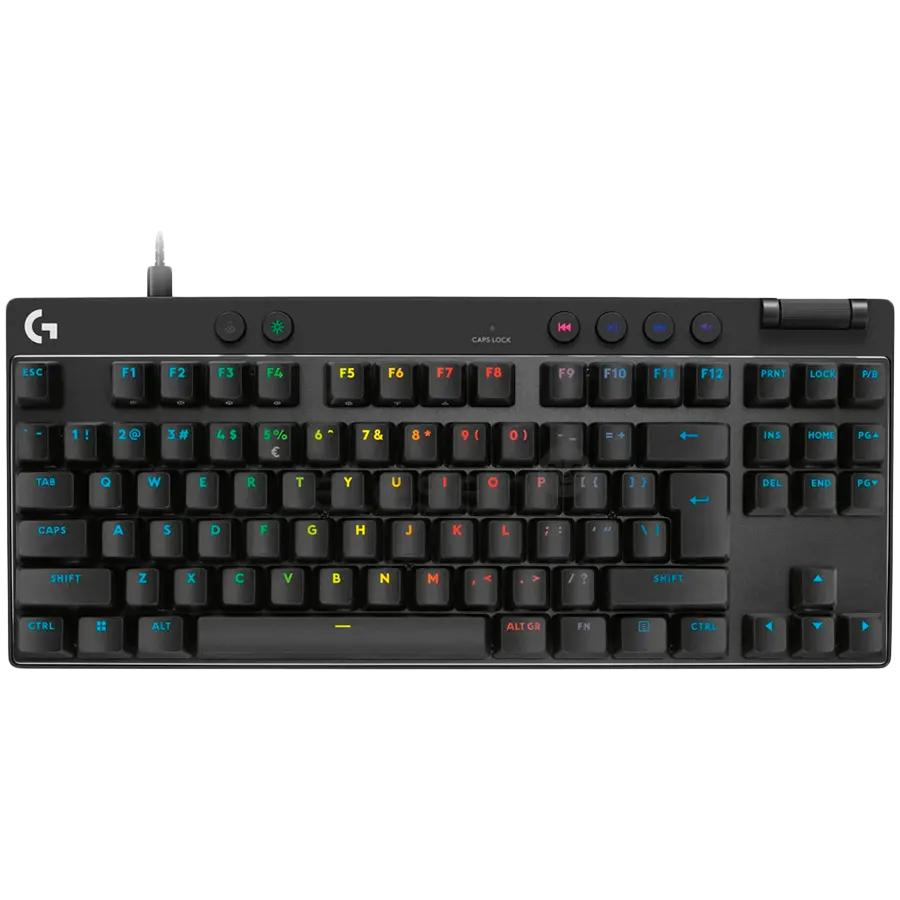 Клавиатура, Logitech PRO X TKL RAPID - BLACK - US INT`L - EMEA28i-935