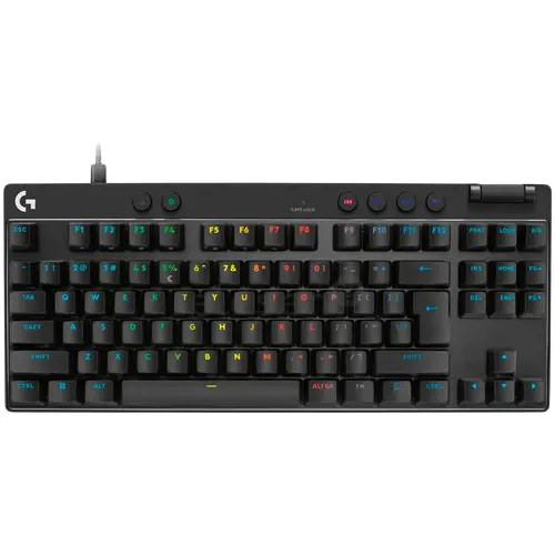 Πληκτρολόγιο, Logitech PRO X TKL RAPID - BLACK - US INT`L - EMEA28i-935 - 1