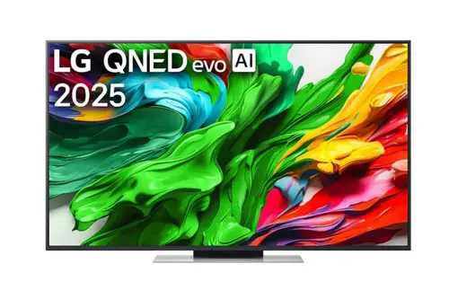 Телевизор, LG 55QNED87A3B, 55" 4K QNED MiniLED  HDR Smart TV, 100Hz, 3840x2160, DVB-T2/C/S2, 8 AI Processor 4K, HDR 10, webOS 25 ThinQ,  FreeSync, VRR 120Hz, Multi View, 4K Upscaling, Wi-Fi 6, Voice Controll, Bluetooth 5.3, AirPlay 2, CI, HDMI eARC, SPDIF, Cresce