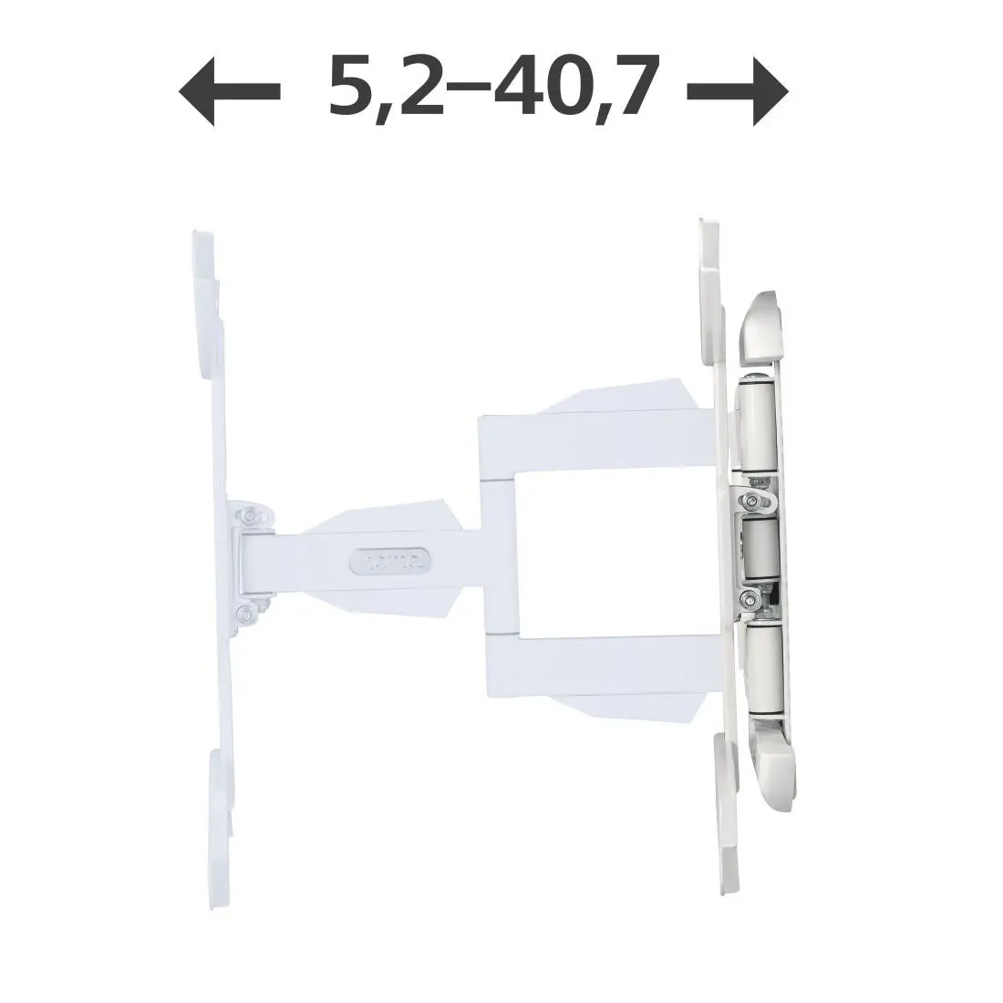 Стенна стойка за TV Fullmotion, 165 см, 32-65 ", до 35 кг - image 6