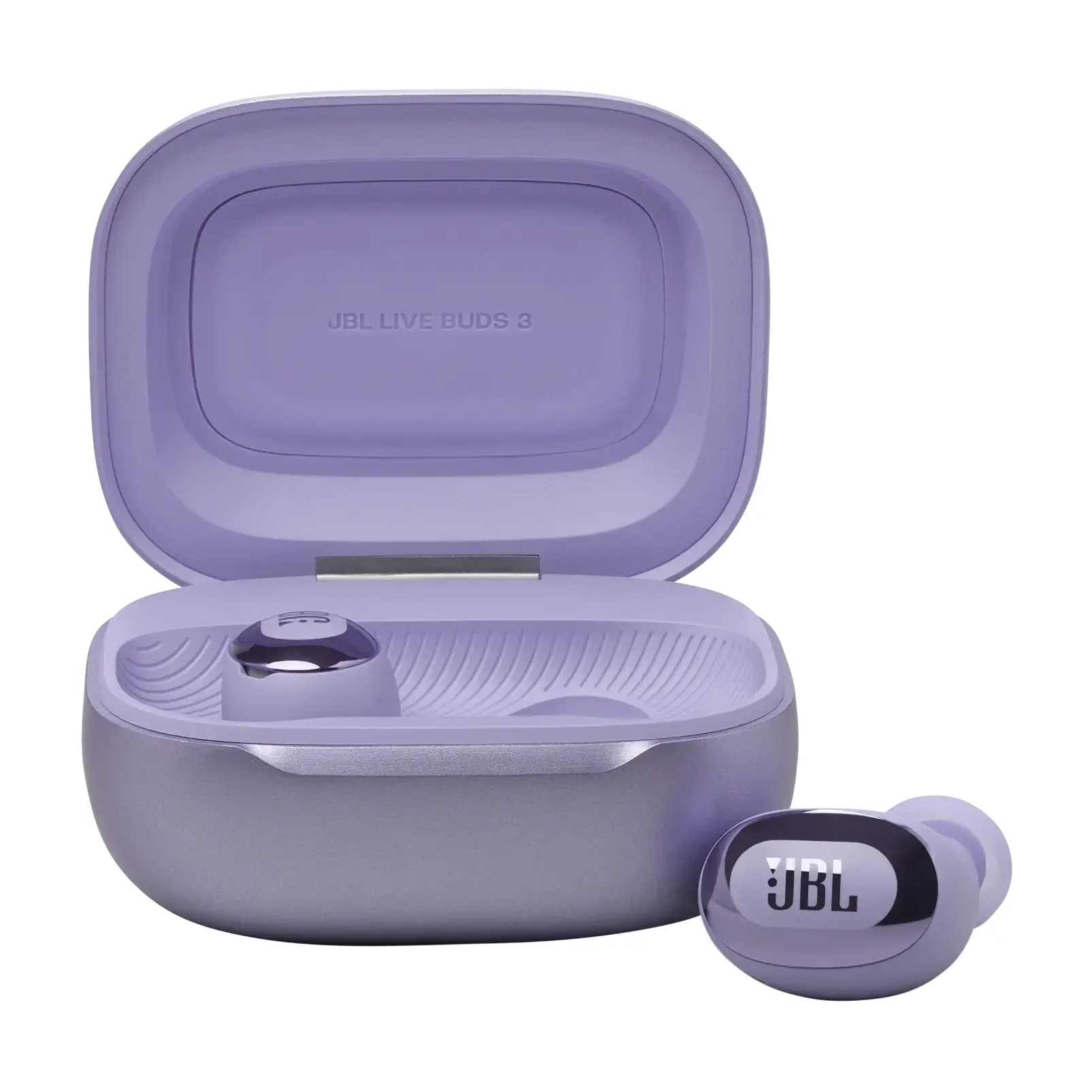 Блутут слушалки-тапи JBL Live Buds 3 - Лилав - image 6