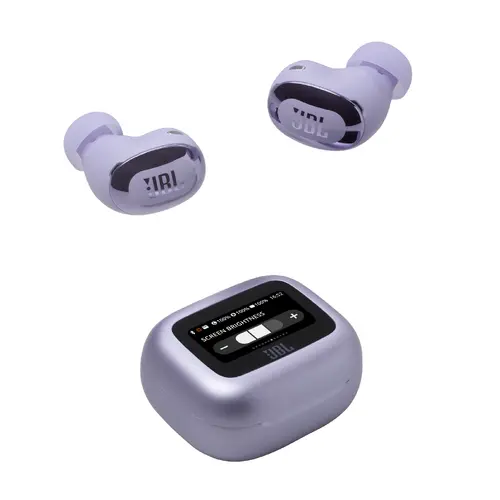 Блутут слушалки-тапи JBL Live Buds 3 - Лилав - image 7