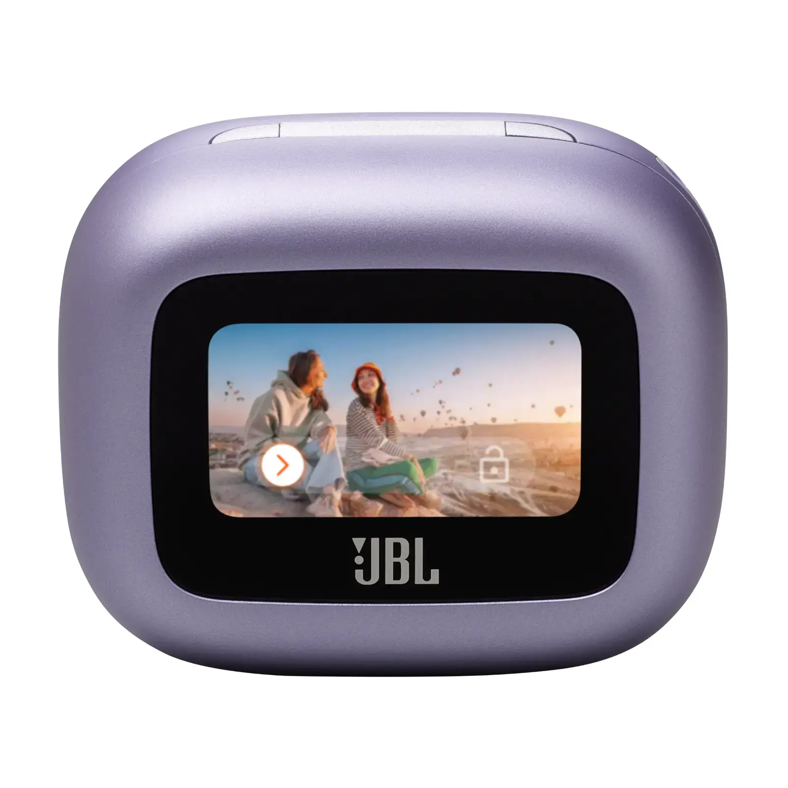 Блутут слушалки-тапи JBL Live Buds 3 - Лилав - image 8