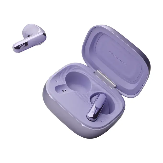 Блутут слушалки-тапи JBL Live Flex 3 - Лилав - image 5