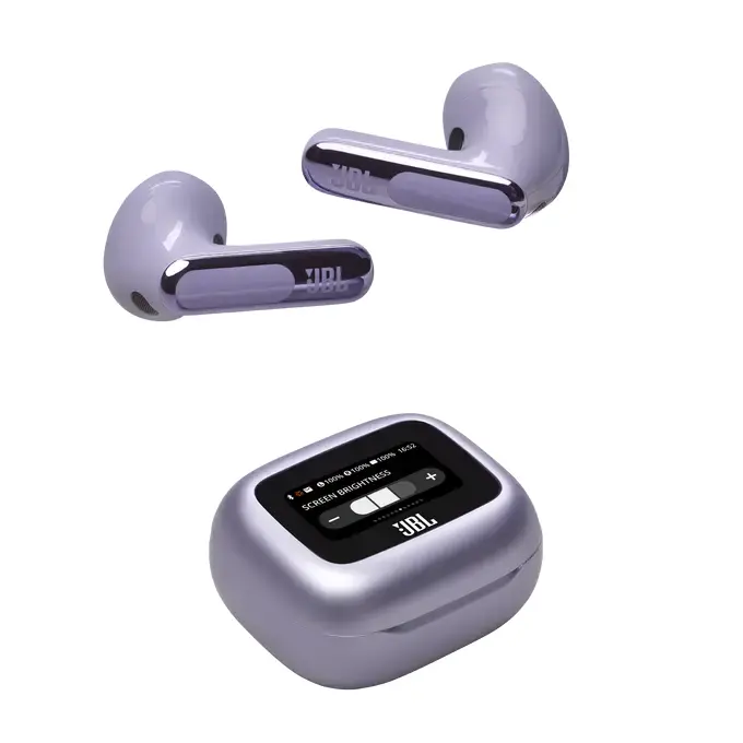 Блутут слушалки-тапи JBL Live Flex 3 - Лилав - image 6