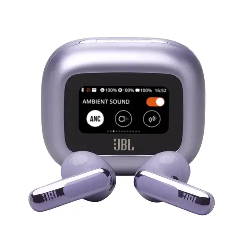 Блутут слушалки-тапи JBL Live Flex 3 - Лилав