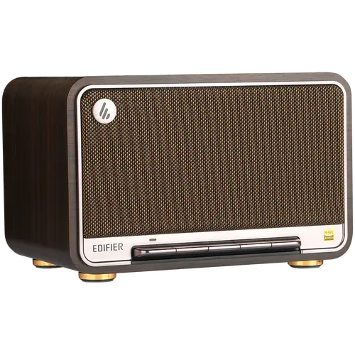 Edifier D32 2.1 Speaker, BT V5.3, Wi-Fi, AUX, USB-C, 1x 4-inch Midrange Driver, 2x 1-inch Tweeters, 60W (RMS), Black Walnut - image 2