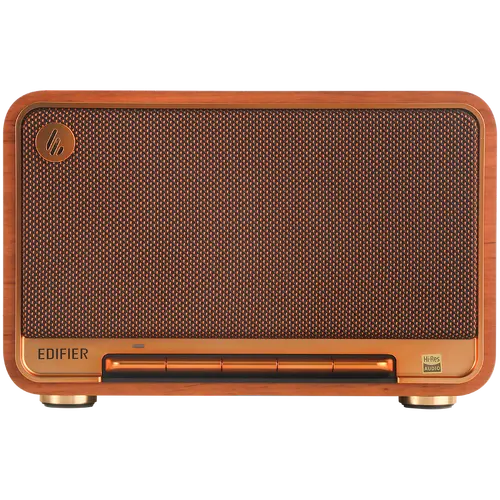 Edifier D32 2.1 Speaker, BT V5.3, Wi-Fi, AUX, USB-C, 1x 4-inch Midrange Driver, 2x 1-inch Tweeters, 60W (RMS), Brown - image 1