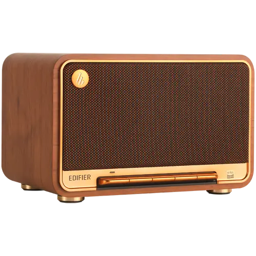 Edifier D32 Ηχείο 2.1, BT V5.3, Wi-Fi, AUX, USB-C, 1x Midrange Driver 4 ιντσών, 2x Tweeter 1 ιντσας, 60W (RMS), Καφέ - 3