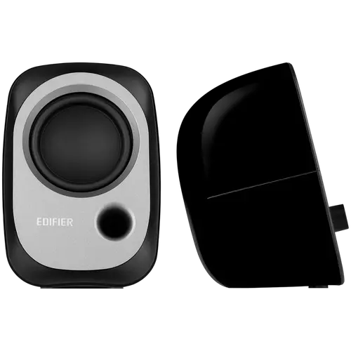 Edifier R12U 2.0 Audio System, USB, AUX, 2.25-inch Drivers, 4W (RMS), Volume Control, Black - image 3