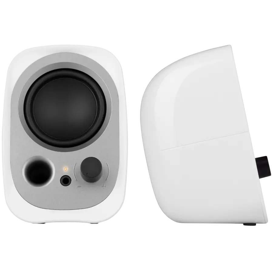 Edifier R12U 2.0 Audio System, USB, AUX, 2.25-inch Drivers, 4W (RMS), Volume Control, White - image 3