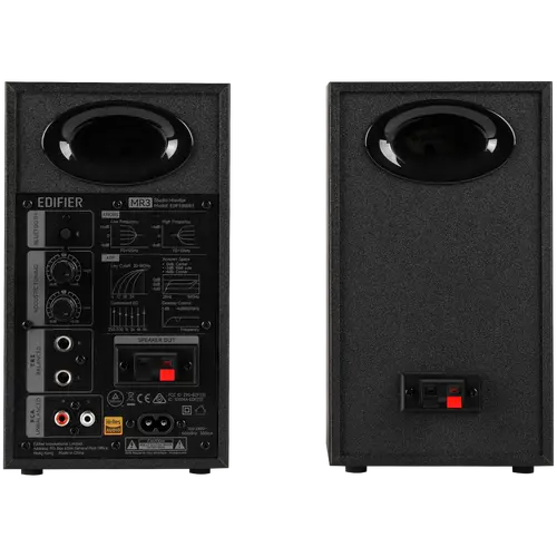 Edifier MR3 Active Studio Monitors, BT V5.4, RCA, AUX, 1-inch Tweeters, 3.5-inch Drivers, 36W (RMS), Tone Control Dials, Black - image 3