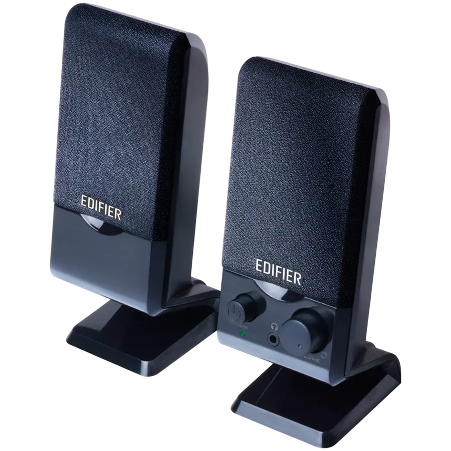 Edifier M1250 2.0 Audio System, USB, AUX, 1.2W (RMS), Volume Control, Black - image 1