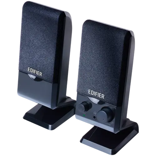 Edifier M1250 Ηχοσύστημα 2.0, USB, AUX, 1.2W (RMS), Έλεγχος Έντασης, Μαύρο - 2