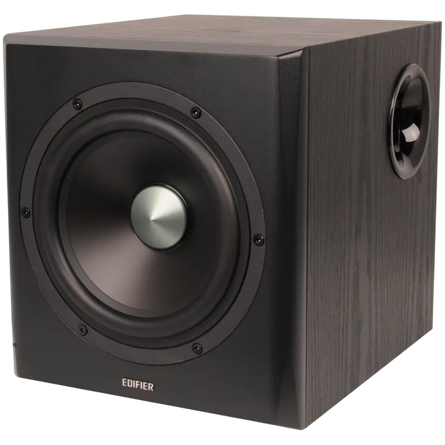 Edifier S351DB 2.1 Audio System, BT V5.1, Optical, Coaxial, RCA, 8-inch Subwoofer, 3.5-inch Drivers, 0.75-inch Tweeters, 150W (RMS), Control Knobs and Remote Control, Black - image 3