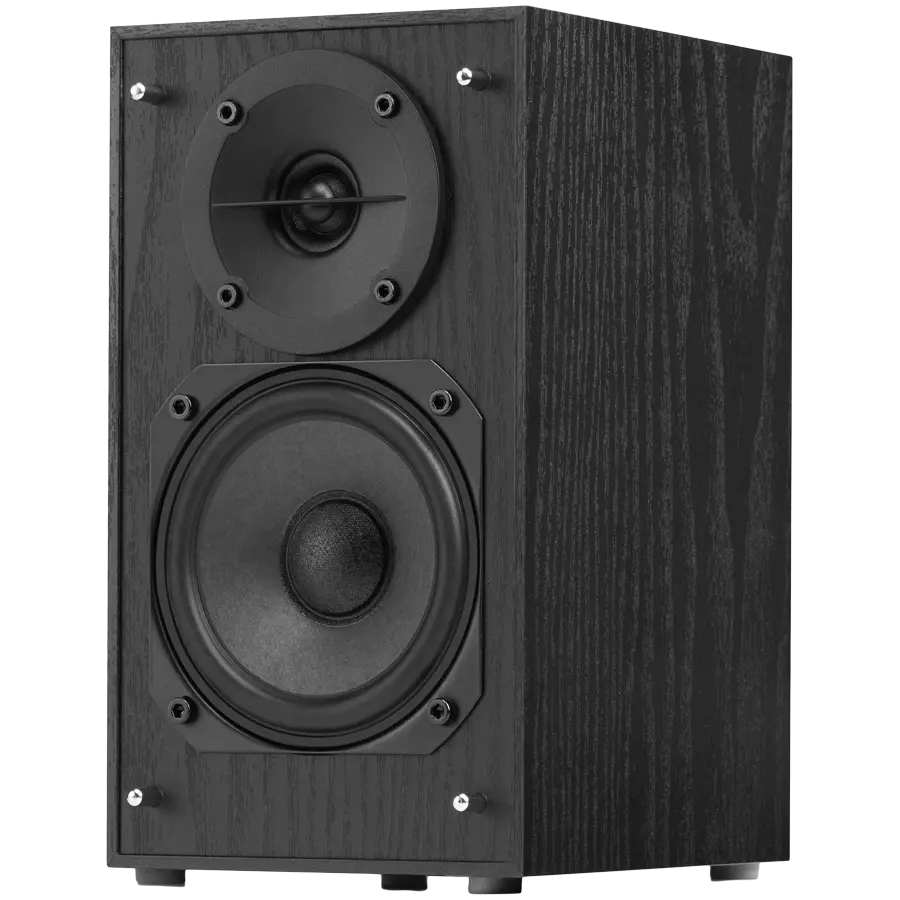 Edifier R33BT 2.0 Bookshelf Speakers, BT V5.0, AUX, 0.5-inch Tweeters, 3.5-inch Drivers, 10W (RMS), Control Buttons, Black - image 2