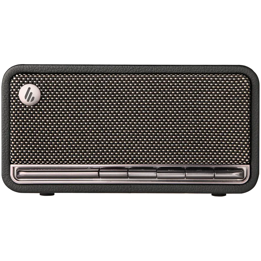 Edifier MP230 Bluetooth Speaker, BT V5.0, USB-C, AUX, TF Card, 2x 48mm Drivers, USB-C, 20W (RMS), Retro Black - image 2