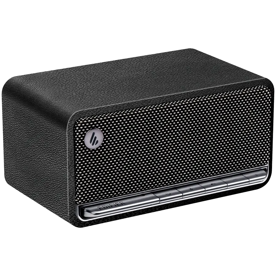 Edifier MP230 Bluetooth Speaker, BT V5.0, USB-C, AUX, TF Card, 2x 48mm Drivers, USB-C, 20W (RMS), Retro Black - image 3