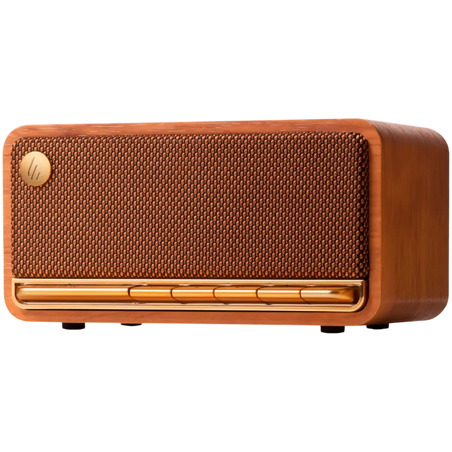 Edifier MP230 Bluetooth Speaker, BT V5.0, USB-C, AUX, TF Card, 2x 48mm Drivers, USB-C, 20W (RMS), Brown - image 1