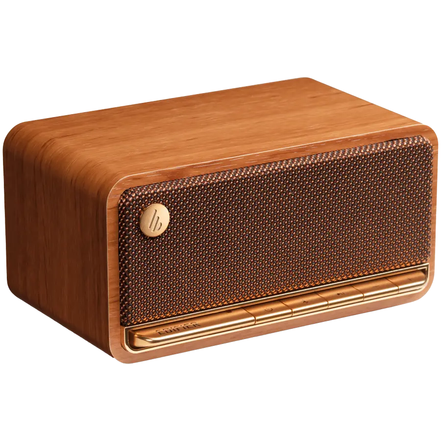 Edifier MP230 Bluetooth Speaker, BT V5.0, USB-C, AUX, TF Card, 2x 48mm Drivers, USB-C, 20W (RMS), Brown - image 3