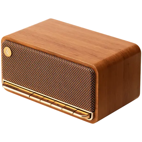 Edifier MP230 Bluetooth Speaker, BT V5.0, USB-C, AUX, TF Card, 2x 48mm Drivers, USB-C, 20W (RMS), Brown