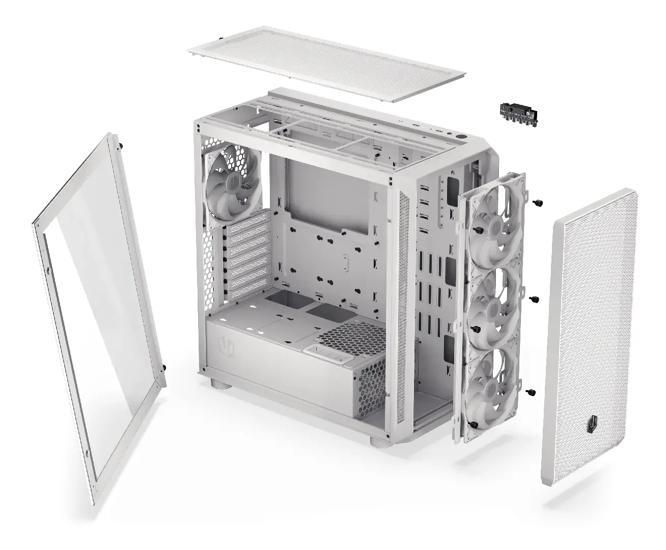 Кутия ENDORFY ARX 700 ARGB White - Middle Tower - image 13