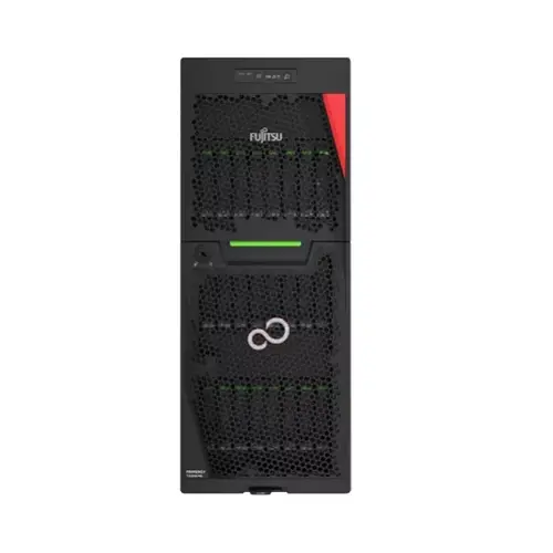 Сървър, Fujitsu PRIMERGY TX1330 M6, F, RPSU, ERP LOT9 CONF. 1,  XEON 6369P 3.3GHz, 8C/16T, 1x32GB 2Rx8 DDR5-4800 U ECC/Region KIT EUR, /IRMCS6 ELCM LIC, 2x Modular PSU 500W titanium hp, No powercord as order option, Basic 2.5 kit 8x/ IRMC Adv. pack, TPM 2.0 V2 - image 1
