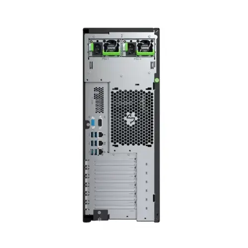 Сървър, Fujitsu PRIMERGY TX1330 M6, F, RPSU, ERP LOT9 CONF. 1,  XEON 6369P 3.3GHz, 8C/16T, 1x32GB 2Rx8 DDR5-4800 U ECC/Region KIT EUR, /IRMCS6 ELCM LIC, 2x Modular PSU 500W titanium hp, No powercord as order option, Basic 2.5 kit 8x/ IRMC Adv. pack, TPM 2.0 V2 - image 2