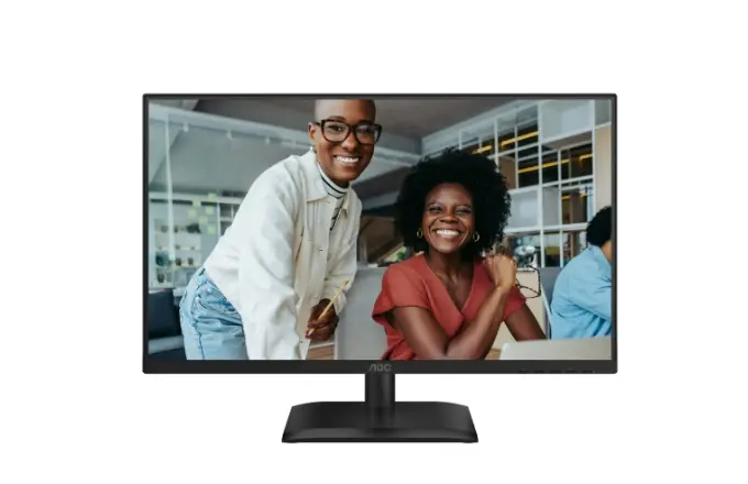 Монитор, AOC 24E4U, 23.8" IPS WLED, 1920x1080@120Hz, 4ms GtG, 300cd m/2, 1500:1, 20M:1 DCR, Adaptive Sync, FlickerFree, Anti Blue Light, 2Wx2, Tilt, Height Adjust, Pivot, Swivel, D-SUB, HDMI, DP, USB Hub - image 2
