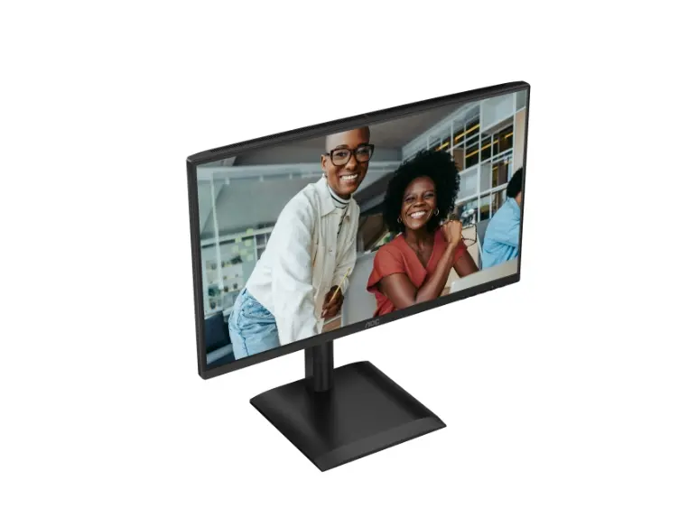 Монитор, AOC 24E4U, 23.8" IPS WLED, 1920x1080@120Hz, 4ms GtG, 300cd m/2, 1500:1, 20M:1 DCR, Adaptive Sync, FlickerFree, Anti Blue Light, 2Wx2, Tilt, Height Adjust, Pivot, Swivel, D-SUB, HDMI, DP, USB Hub - image 5