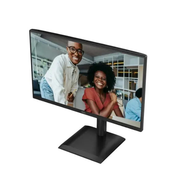 Монитор, AOC 24E4U, 23.8" IPS WLED, 1920x1080@120Hz, 4ms GtG, 300cd m/2, 1500:1, 20M:1 DCR, Adaptive Sync, FlickerFree, Anti Blue Light, 2Wx2, Tilt, Height Adjust, Pivot, Swivel, D-SUB, HDMI, DP, USB Hub - image 6