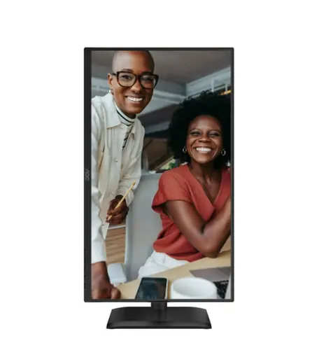 Монитор, AOC 24E4U, 23.8" IPS WLED, 1920x1080@120Hz, 4ms GtG, 300cd m/2, 1500:1, 20M:1 DCR, Adaptive Sync, FlickerFree, Anti Blue Light, 2Wx2, Tilt, Height Adjust, Pivot, Swivel, D-SUB, HDMI, USB Hub - image 9