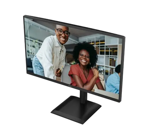 Монитор, AOC 27E4U, 27" IPS WLED, 1920x1080@120Hz, 4ms GtG, 300cd m/2, 1500:1, 20M:1 DCR, Adaptive Sync, FlickerFree, Anti Blue Light, 2Wx2, Tilt, Height Adjust, Pivot, Swivel, D-SUB, HDMI, USB Hub - image 5