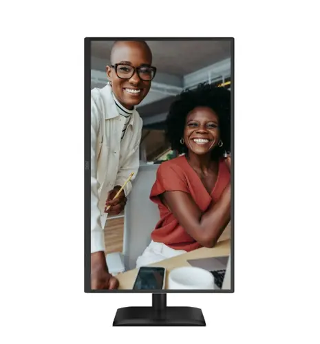 Монитор, AOC 27E4U, 27" IPS WLED, 1920x1080@120Hz, 4ms GtG, 300cd m/2, 1500:1, 20M:1 DCR, Adaptive Sync, FlickerFree, Anti Blue Light, 2Wx2, Tilt, Height Adjust, Pivot, Swivel, D-SUB, HDMI, USB Hub - image 8
