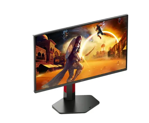 Монитор, AOC Q25G4SR, 24.5" IPS WLED, 2560x1440@300Hz, 1ms GtG, 0.3ms MPRT, 400cd m/2, 1000:1, 80M:1, Adaptive Sync, FlickerFree, Low Blue Light, 2Wx2, Tilt, Height Adjust, Pivot, Swivel, 2xHDMI, DP - image 3