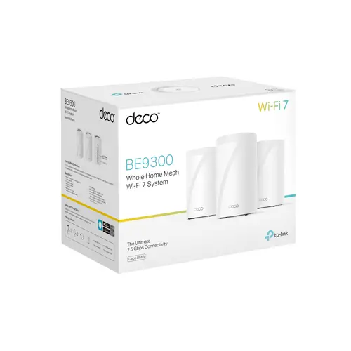 Меш система TP-Link Deco BE65 Wi-Fi 7 BE9300 - 3бр - image 6