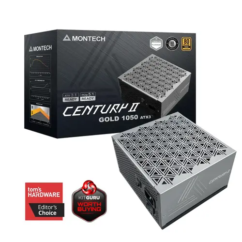 Montech захранване PSU ATX 3.1 1050W Gold - CENTURY II 1050W - image 6