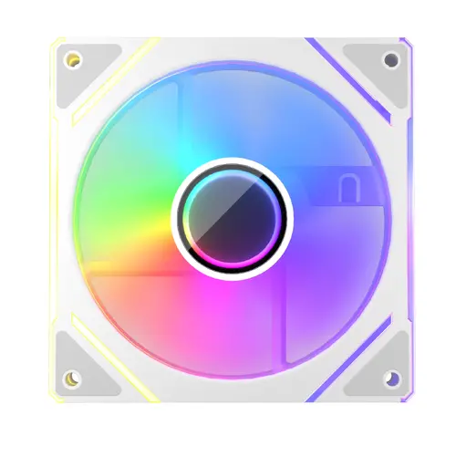 1stPlayer вентилатор Fan 120mm FC7R-WH - Infinity Mirror ARGB, REVERSE - White - image 2