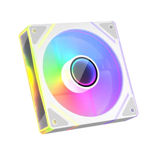 1stPlayer вентилатор Fan 120mm FC7-WH - Infinity Mirror ARGB - White - image 1